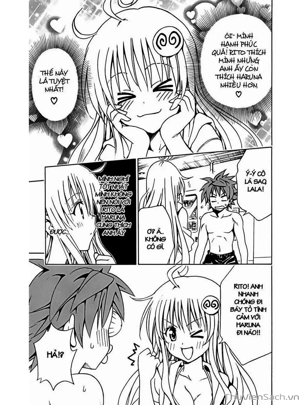 Truyện Tranh Bóng Tối Hoàng Kim - To Love Ru Darkness trang 8
