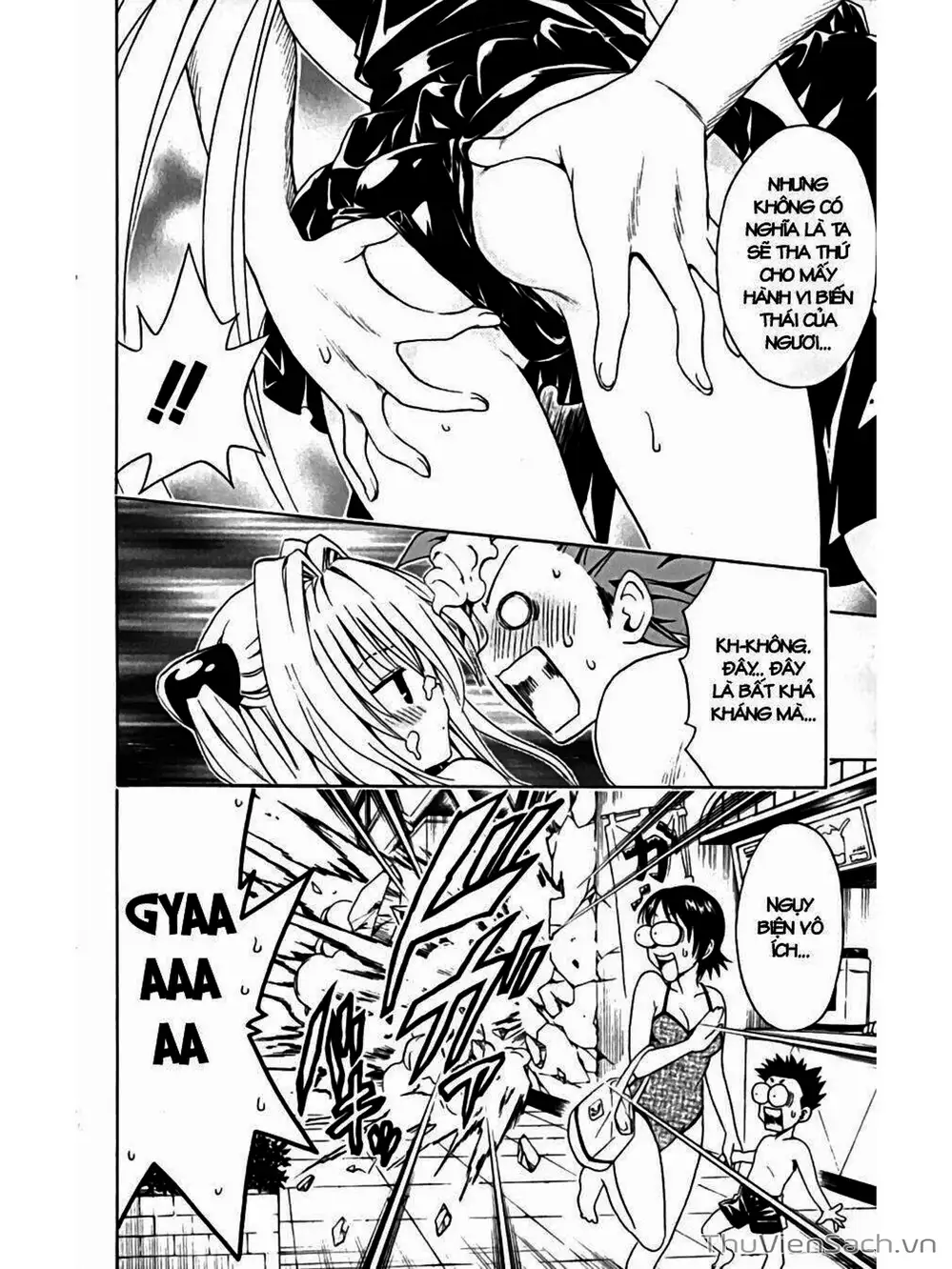 Truyện Tranh Bóng Tối Hoàng Kim - To Love Ru Darkness trang 8