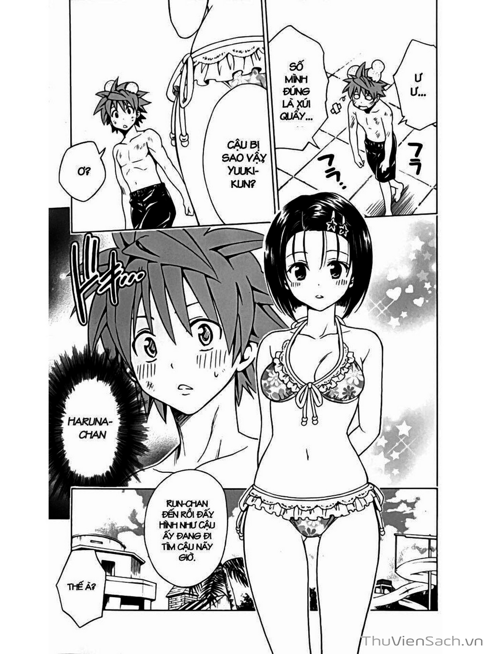 Truyện Tranh Bóng Tối Hoàng Kim - To Love Ru Darkness trang 8