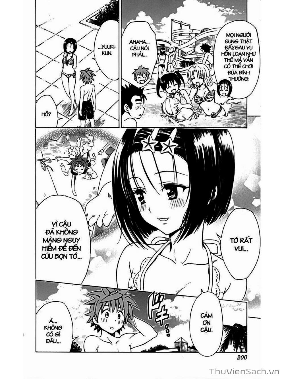 Truyện Tranh Bóng Tối Hoàng Kim - To Love Ru Darkness trang 8