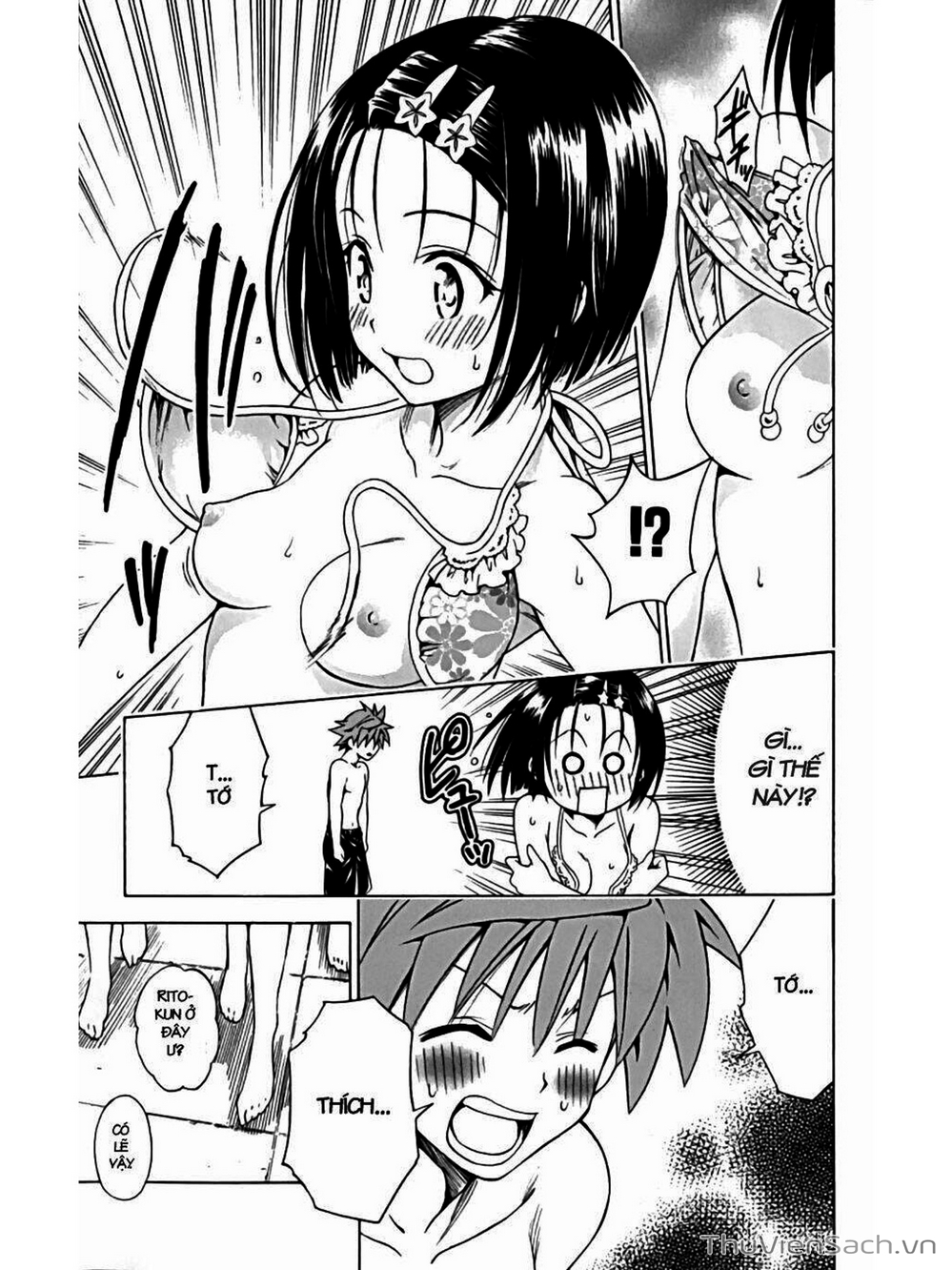 Truyện Tranh Bóng Tối Hoàng Kim - To Love Ru Darkness trang 8