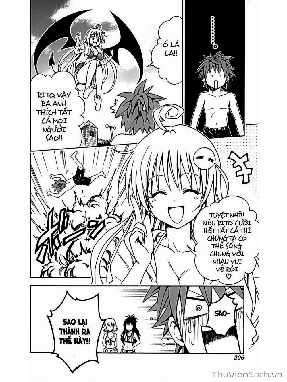 Truyện Tranh Bóng Tối Hoàng Kim - To Love Ru Darkness trang 8