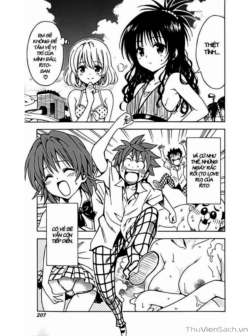 Truyện Tranh Bóng Tối Hoàng Kim - To Love Ru Darkness trang 8