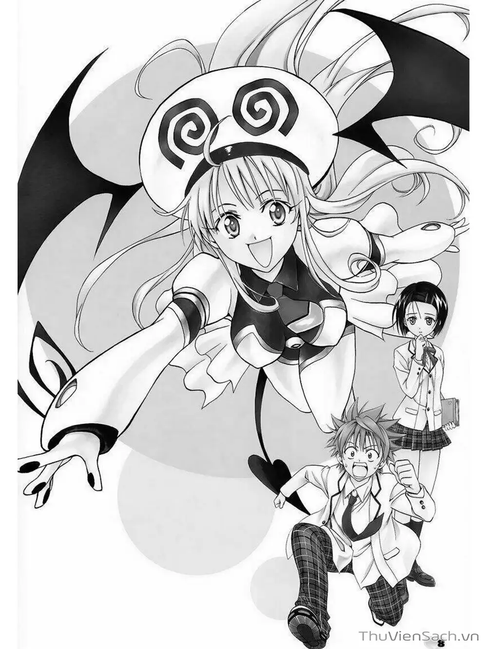 Truyện Tranh Bóng Tối Hoàng Kim - To Love Ru Darkness trang 8