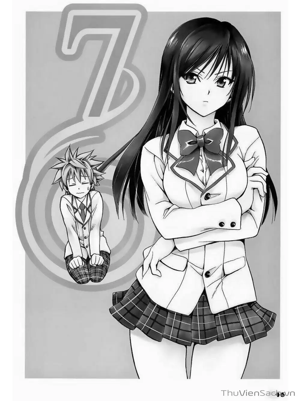 Truyện Tranh Bóng Tối Hoàng Kim - To Love Ru Darkness trang 8