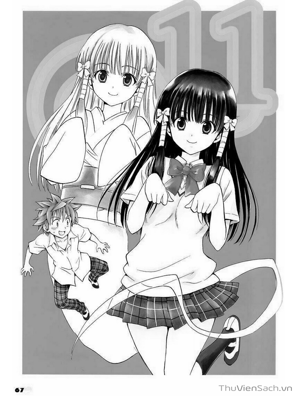 Truyện Tranh Bóng Tối Hoàng Kim - To Love Ru Darkness trang 3544