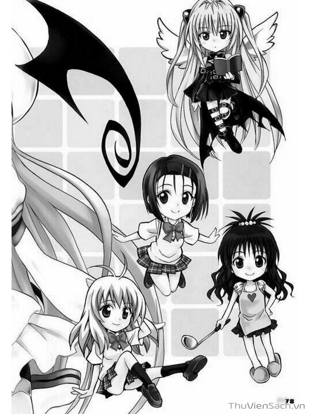 Truyện Tranh Bóng Tối Hoàng Kim - To Love Ru Darkness trang 3555