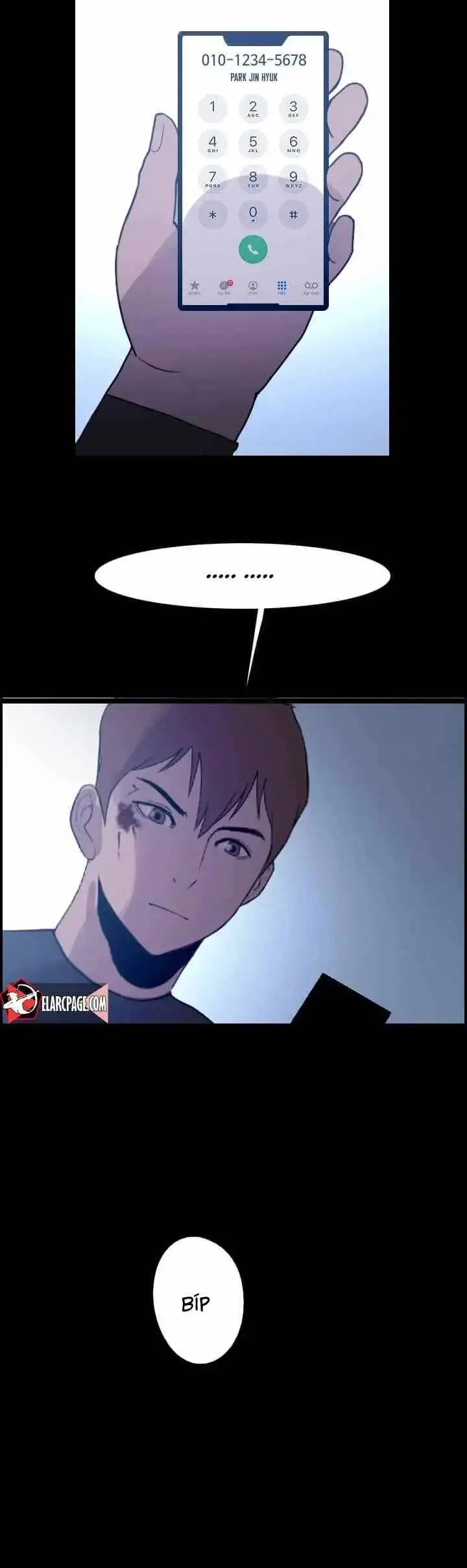 Truyện Tranh Tôi Nhặt Được Điện Thoại Từ Thế Giới Khác trang 9