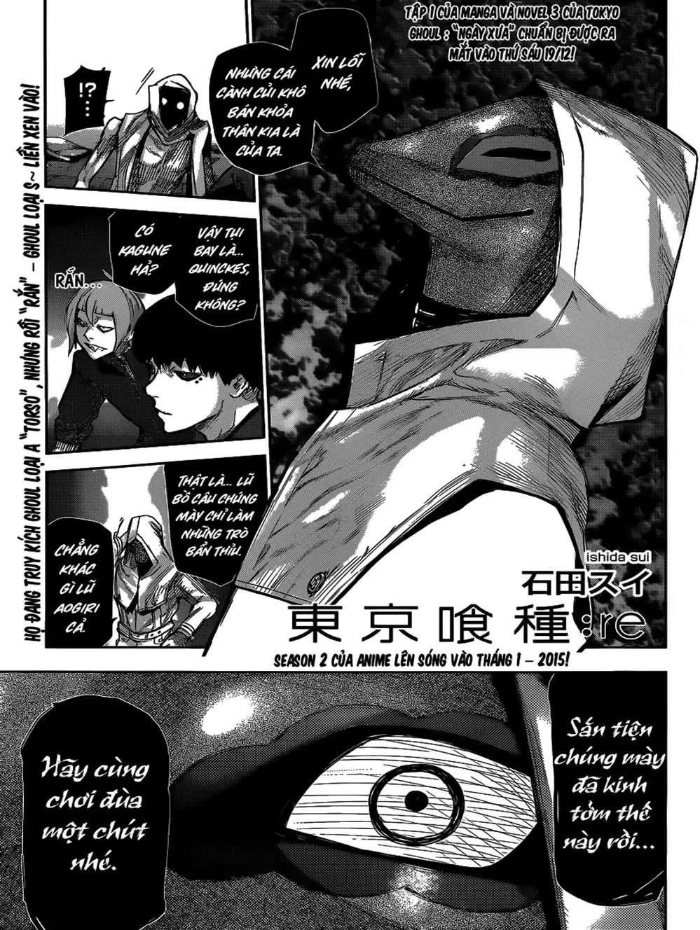 Truyện Tranh Ngạ Quỷ Tokyo - Tokyo Ghoul: Re trang 2