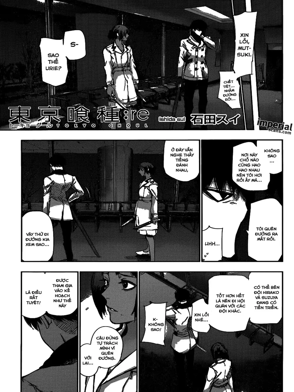 Truyện Tranh Ngạ Quỷ Tokyo - Tokyo Ghoul: Re trang 2