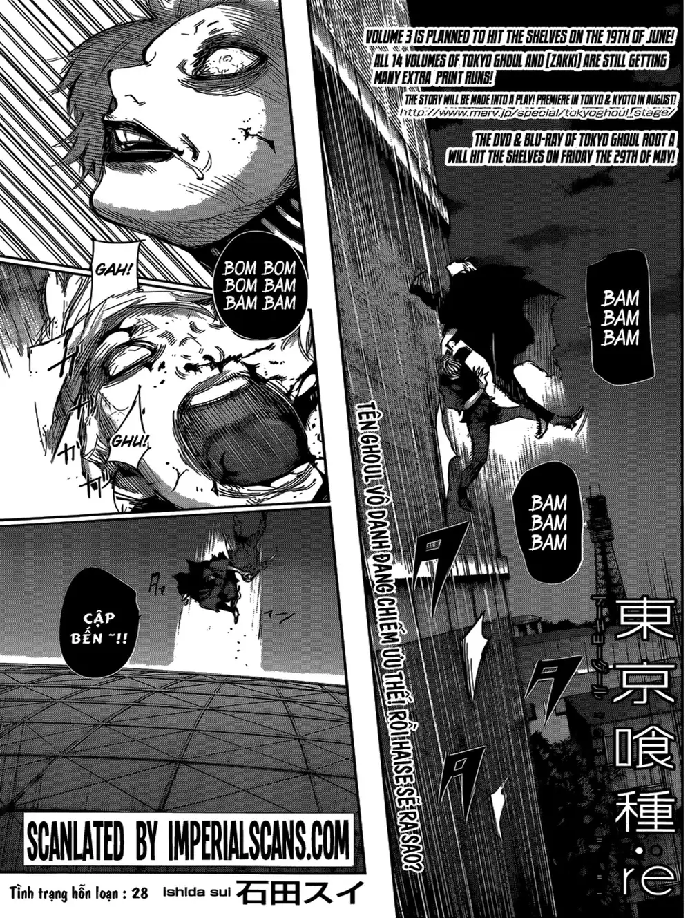 Truyện Tranh Ngạ Quỷ Tokyo - Tokyo Ghoul: Re trang 2