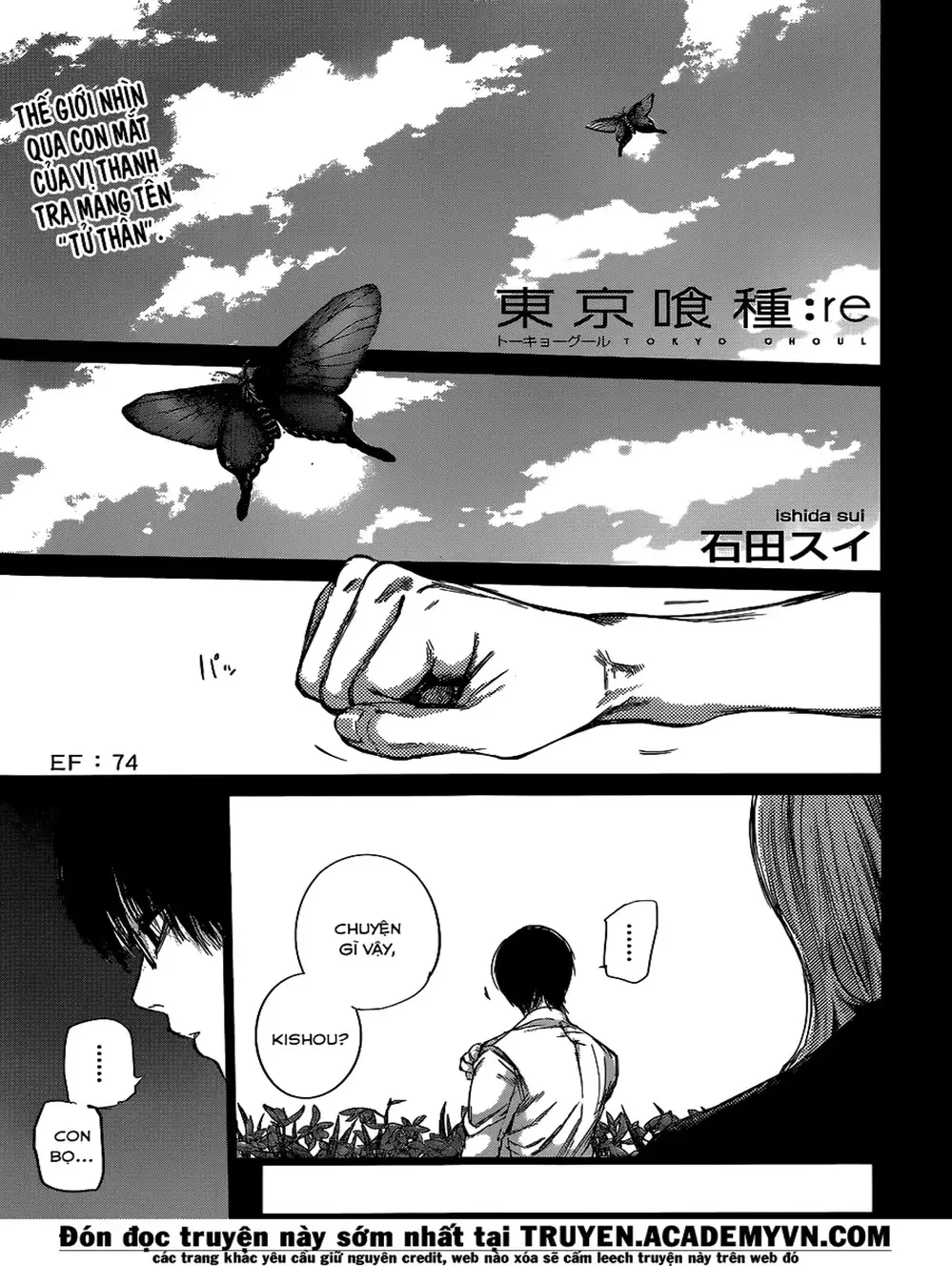 Truyện Tranh Ngạ Quỷ Tokyo - Tokyo Ghoul: Re trang 2