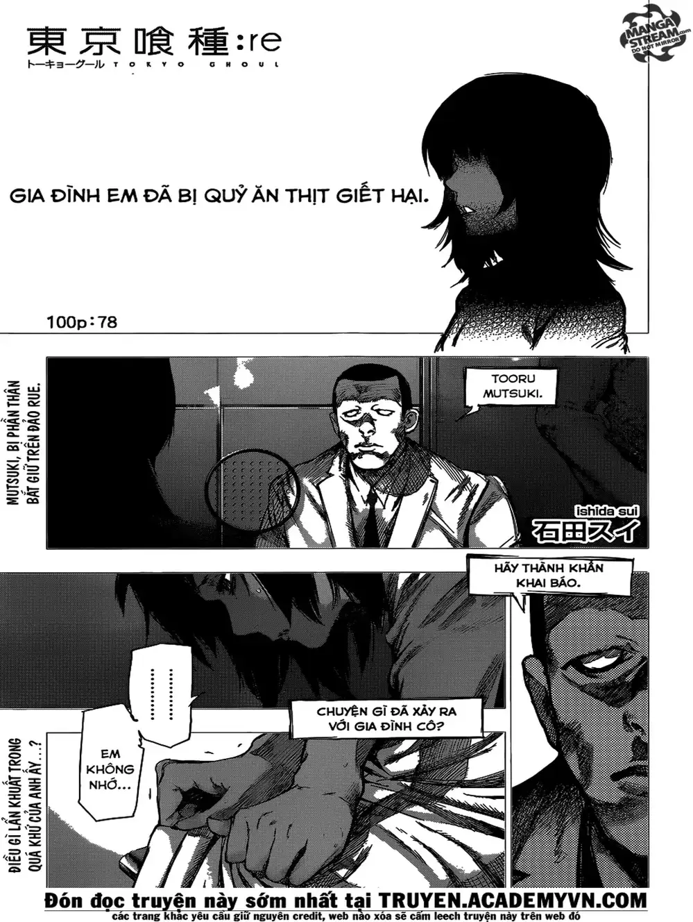 Truyện Tranh Ngạ Quỷ Tokyo - Tokyo Ghoul: Re trang 2