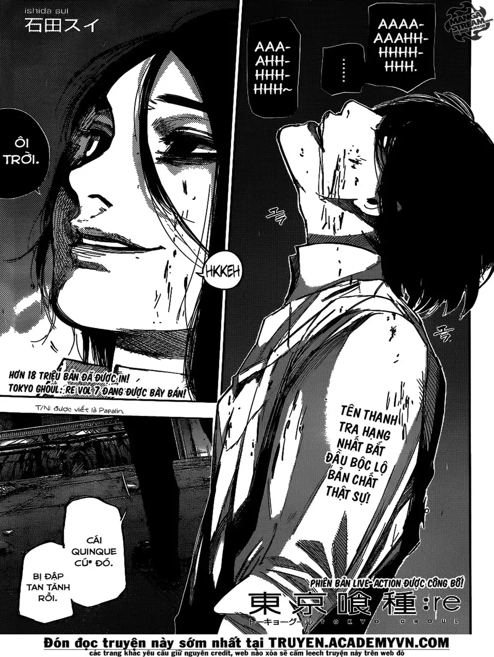 Truyện Tranh Ngạ Quỷ Tokyo - Tokyo Ghoul: Re trang 2