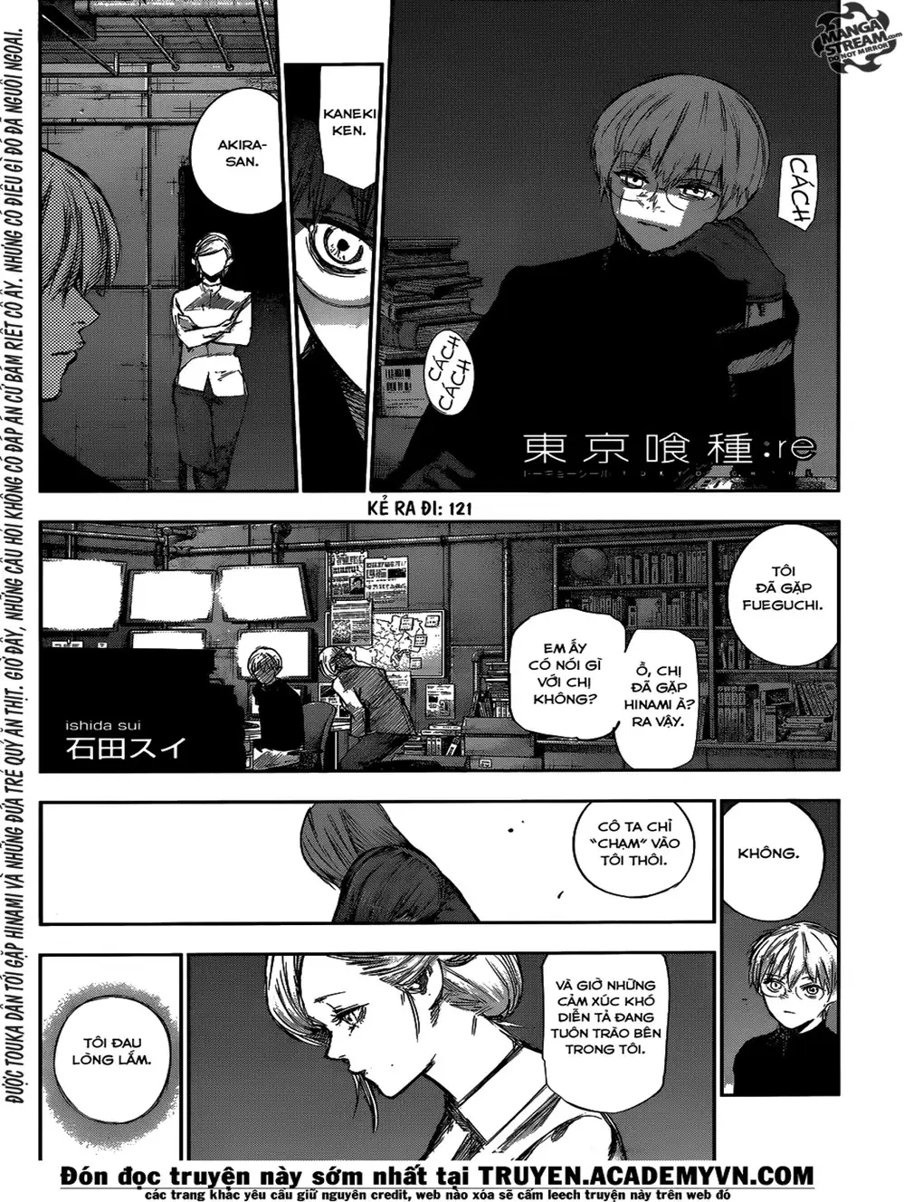 Truyện Tranh Ngạ Quỷ Tokyo - Tokyo Ghoul: Re trang 2
