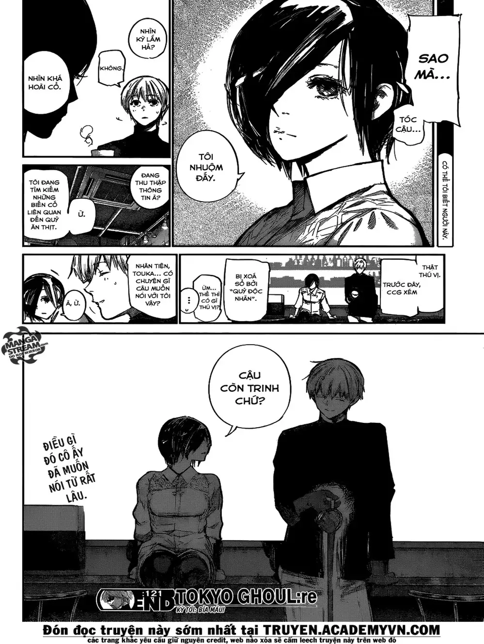 Truyện Tranh Ngạ Quỷ Tokyo - Tokyo Ghoul: Re trang 2