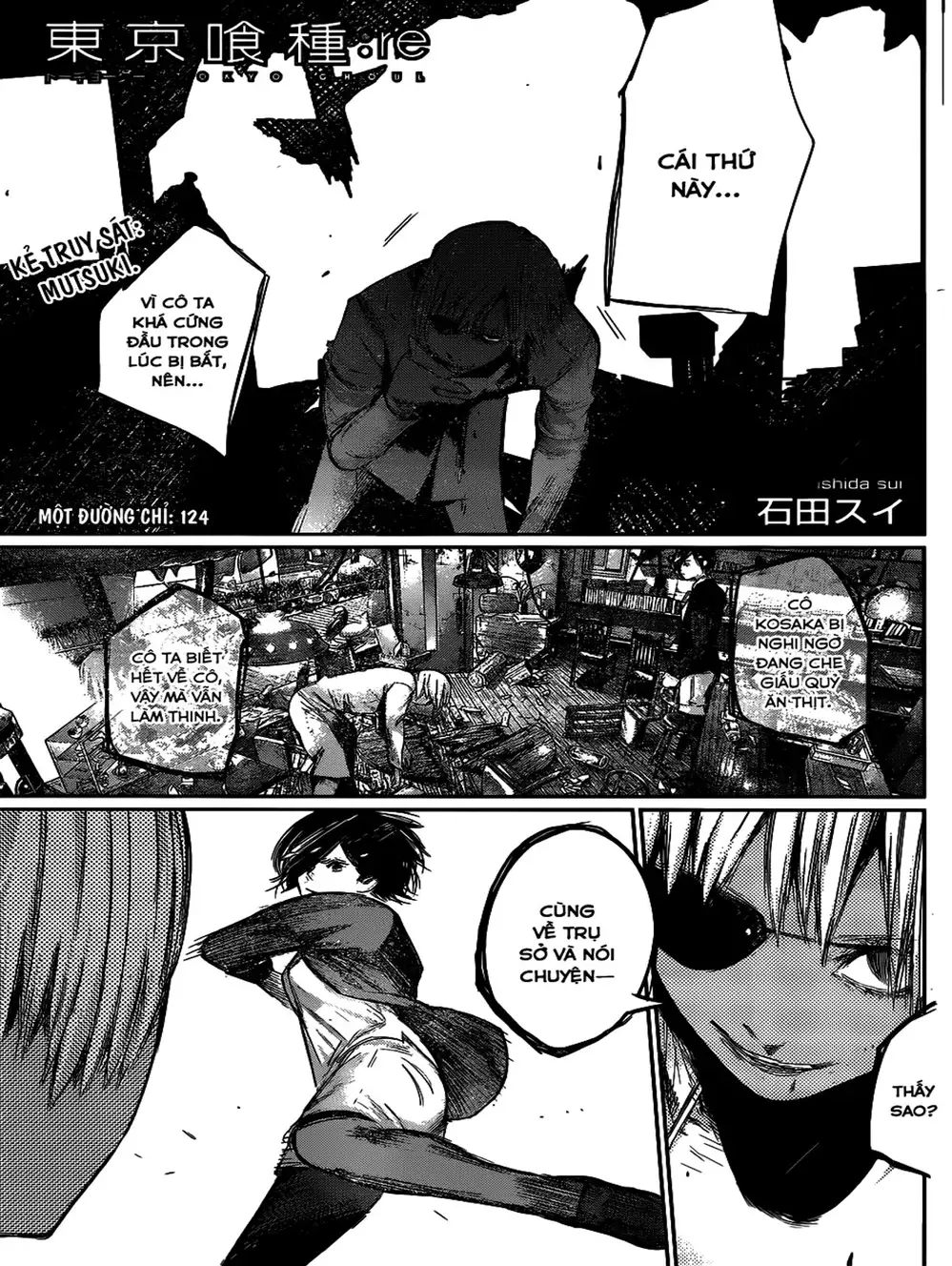 Truyện Tranh Ngạ Quỷ Tokyo - Tokyo Ghoul: Re trang 2