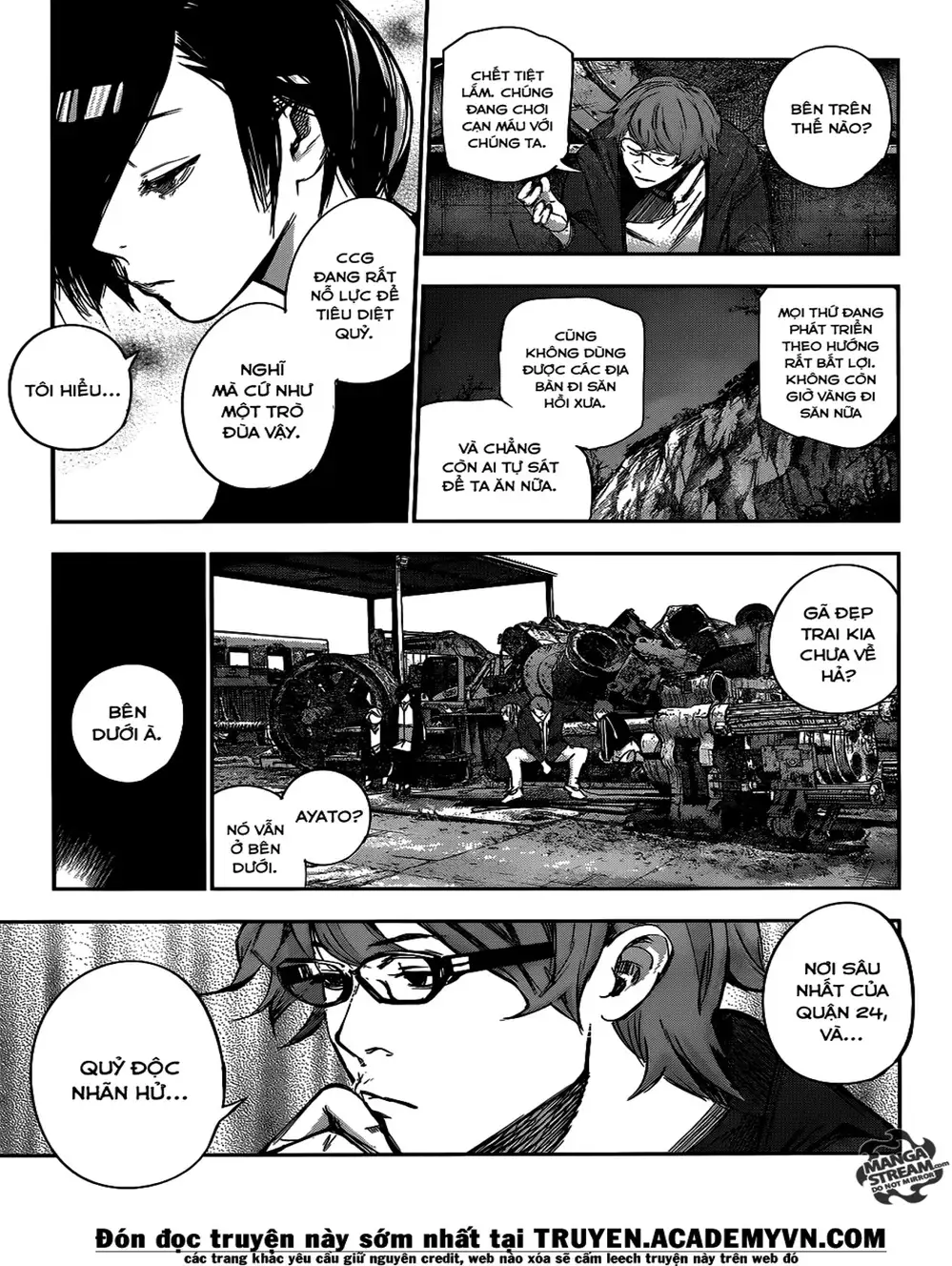 Truyện Tranh Ngạ Quỷ Tokyo - Tokyo Ghoul: Re trang 2