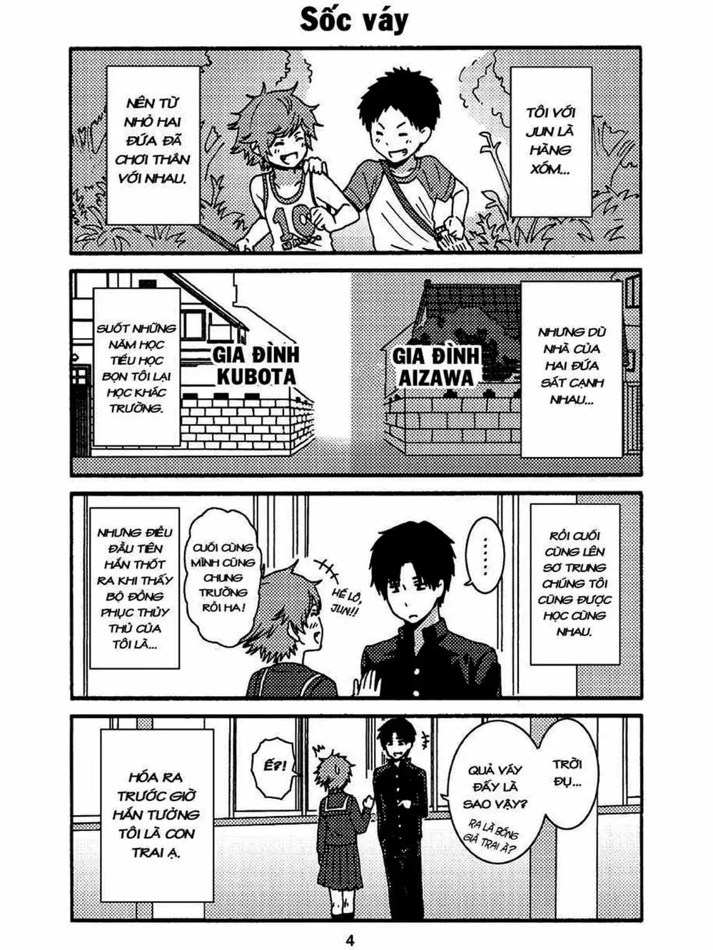 Truyện Tranh Tomo-Chan Là Một Cô Gái! trang 3