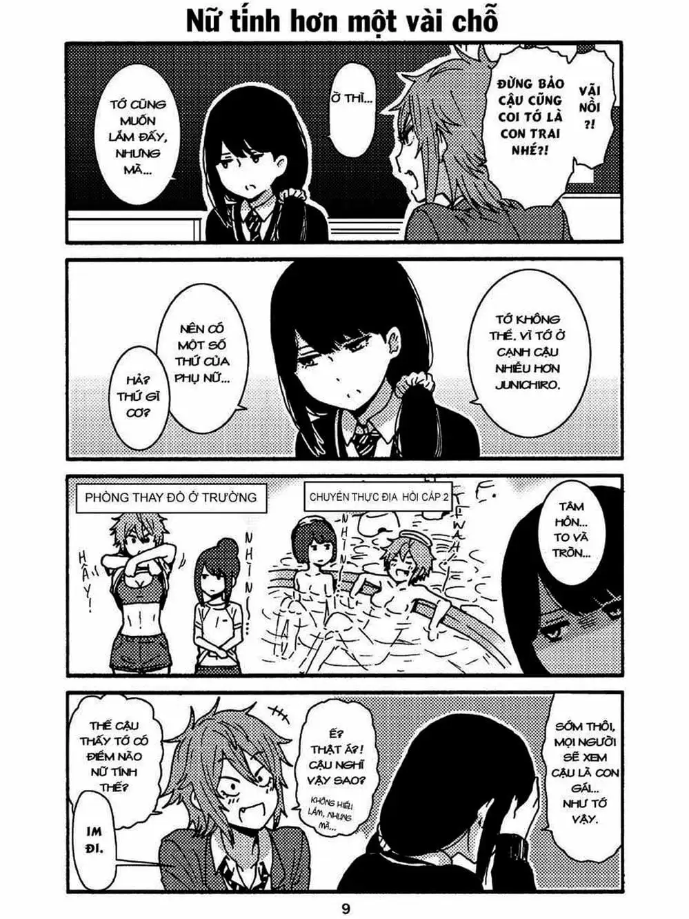 Truyện Tranh Tomo-Chan Là Một Cô Gái! trang 3
