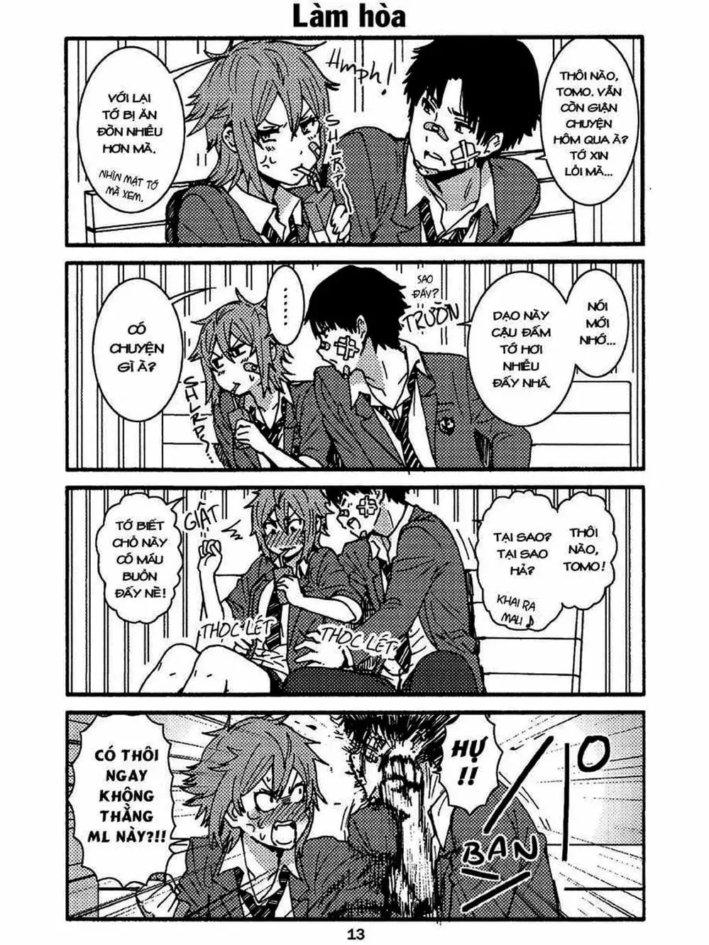Truyện Tranh Tomo-Chan Là Một Cô Gái! trang 3