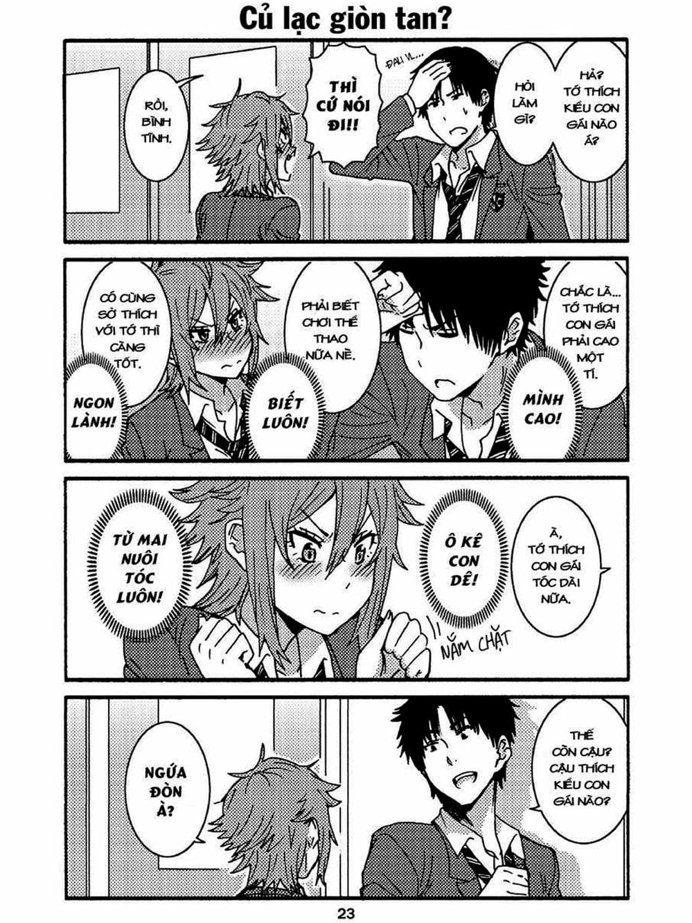 Truyện Tranh Tomo-Chan Là Một Cô Gái! trang 3