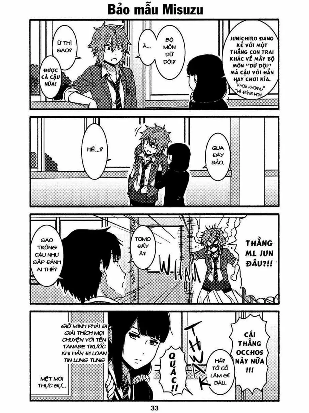 Truyện Tranh Tomo-Chan Là Một Cô Gái! trang 3