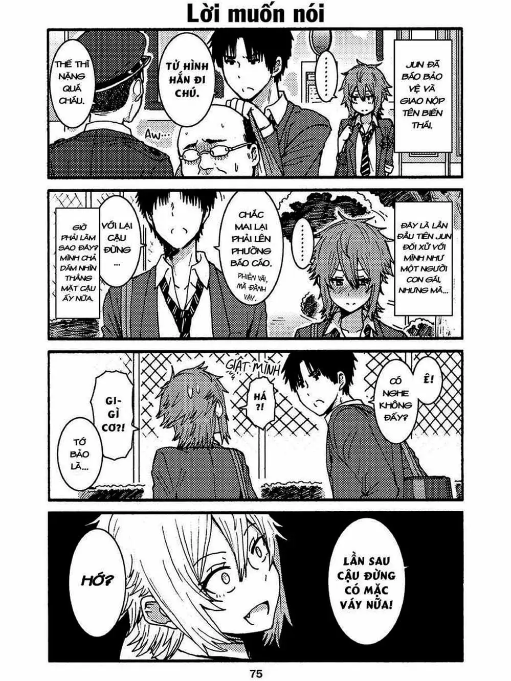 Truyện Tranh Tomo-Chan Là Một Cô Gái! trang 3