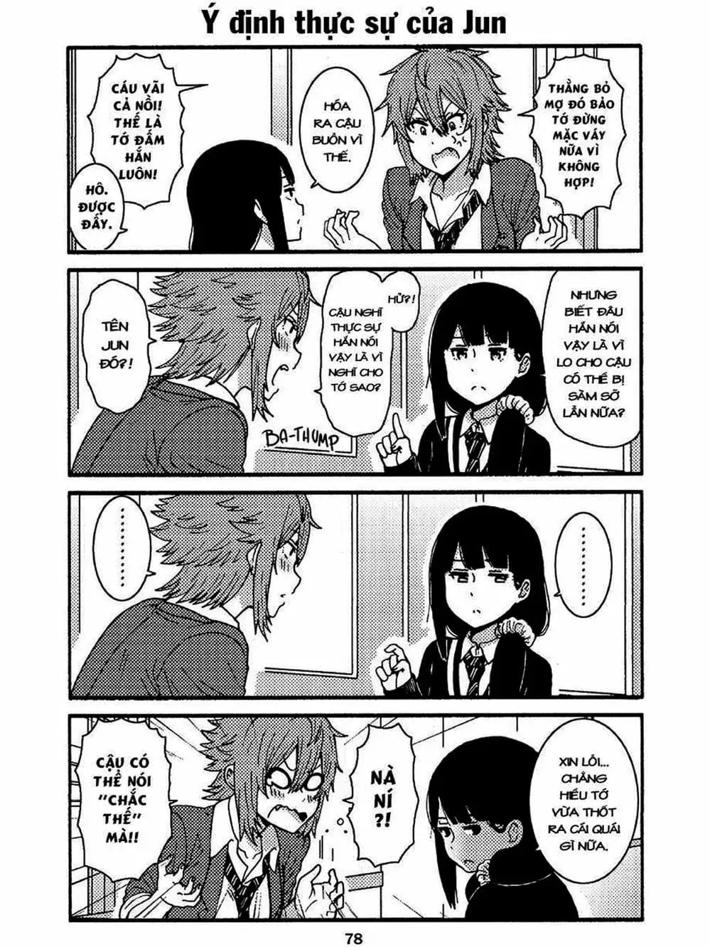 Truyện Tranh Tomo-Chan Là Một Cô Gái! trang 3