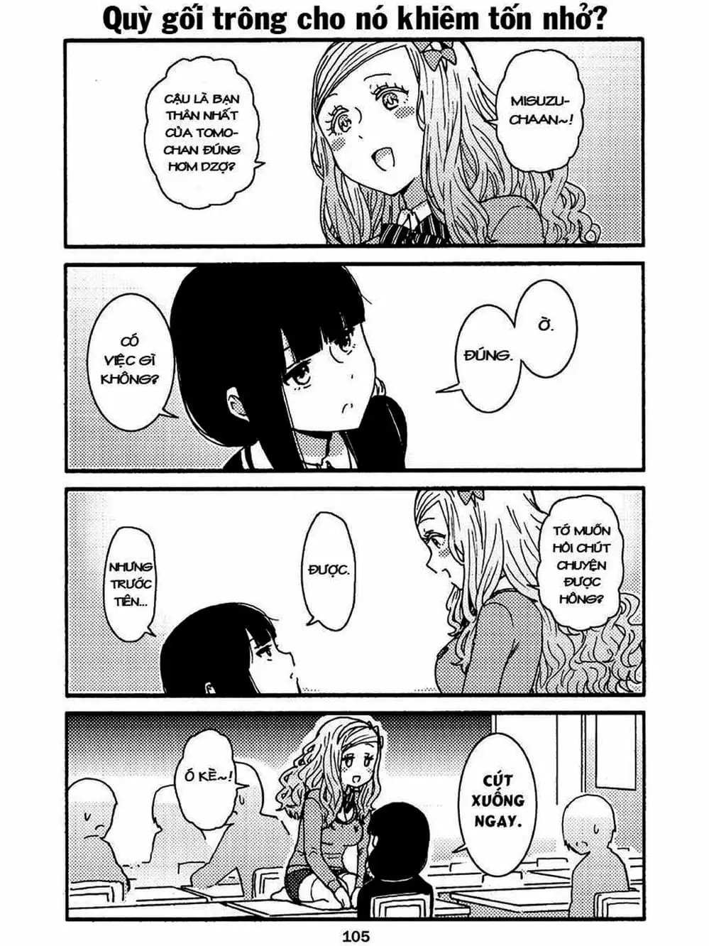 Truyện Tranh Tomo-Chan Là Một Cô Gái! trang 3