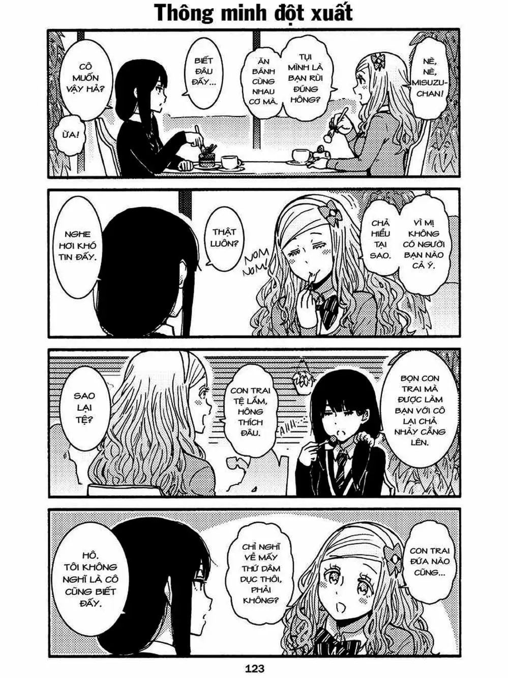 Truyện Tranh Tomo-Chan Là Một Cô Gái! trang 3