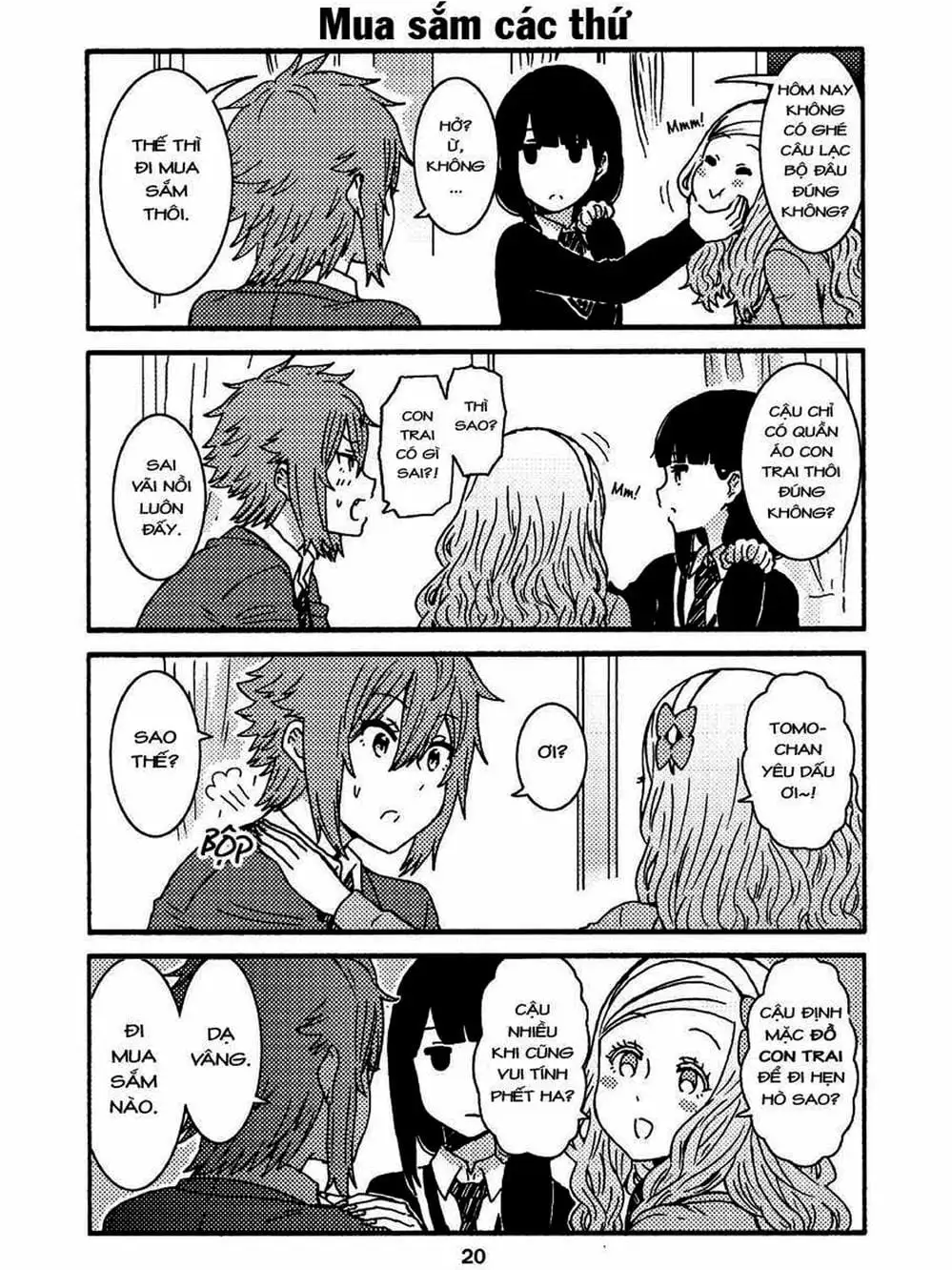 Truyện Tranh Tomo-Chan Là Một Cô Gái! trang 3