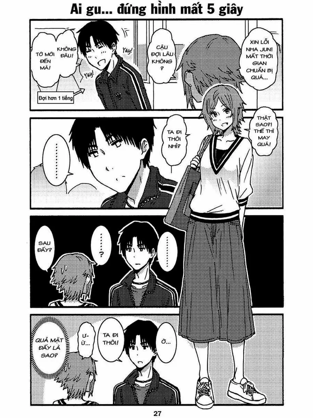 Truyện Tranh Tomo-Chan Là Một Cô Gái! trang 3