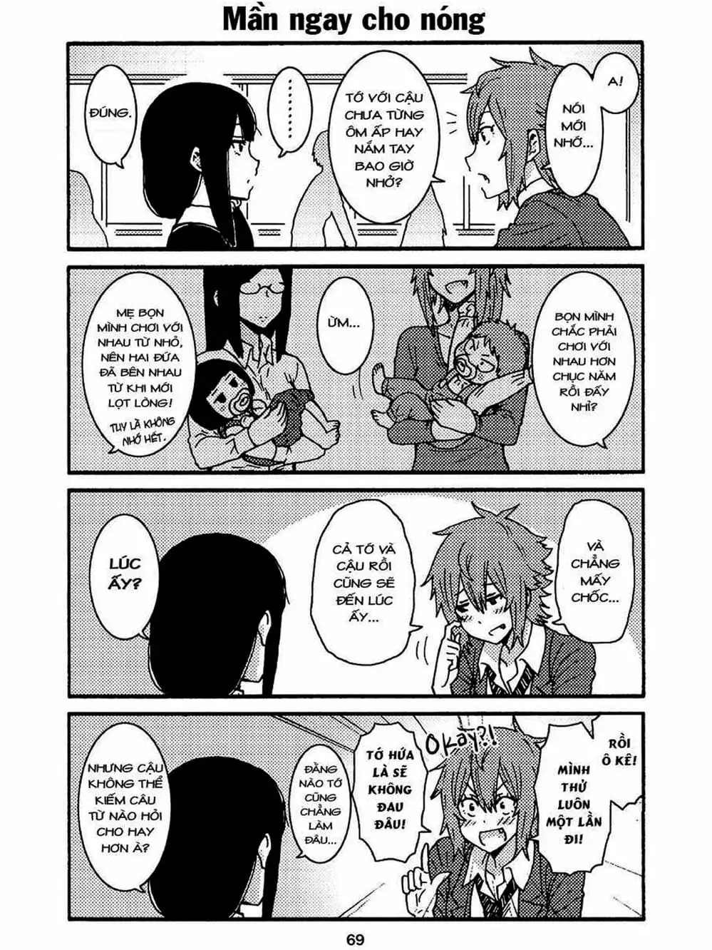 Truyện Tranh Tomo-Chan Là Một Cô Gái! trang 3