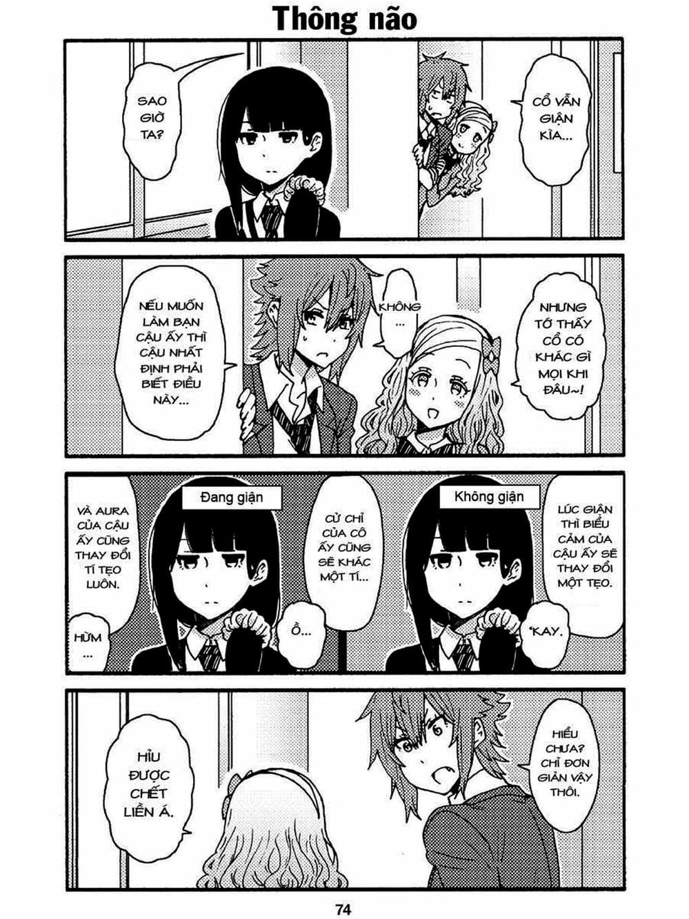 Truyện Tranh Tomo-Chan Là Một Cô Gái! trang 3