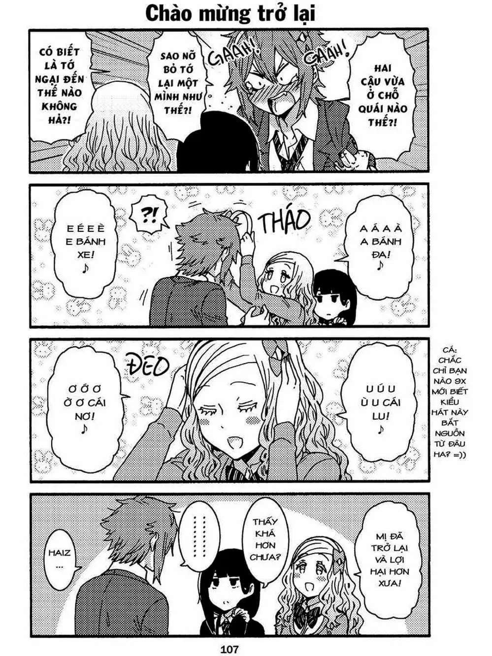 Truyện Tranh Tomo-Chan Là Một Cô Gái! trang 3
