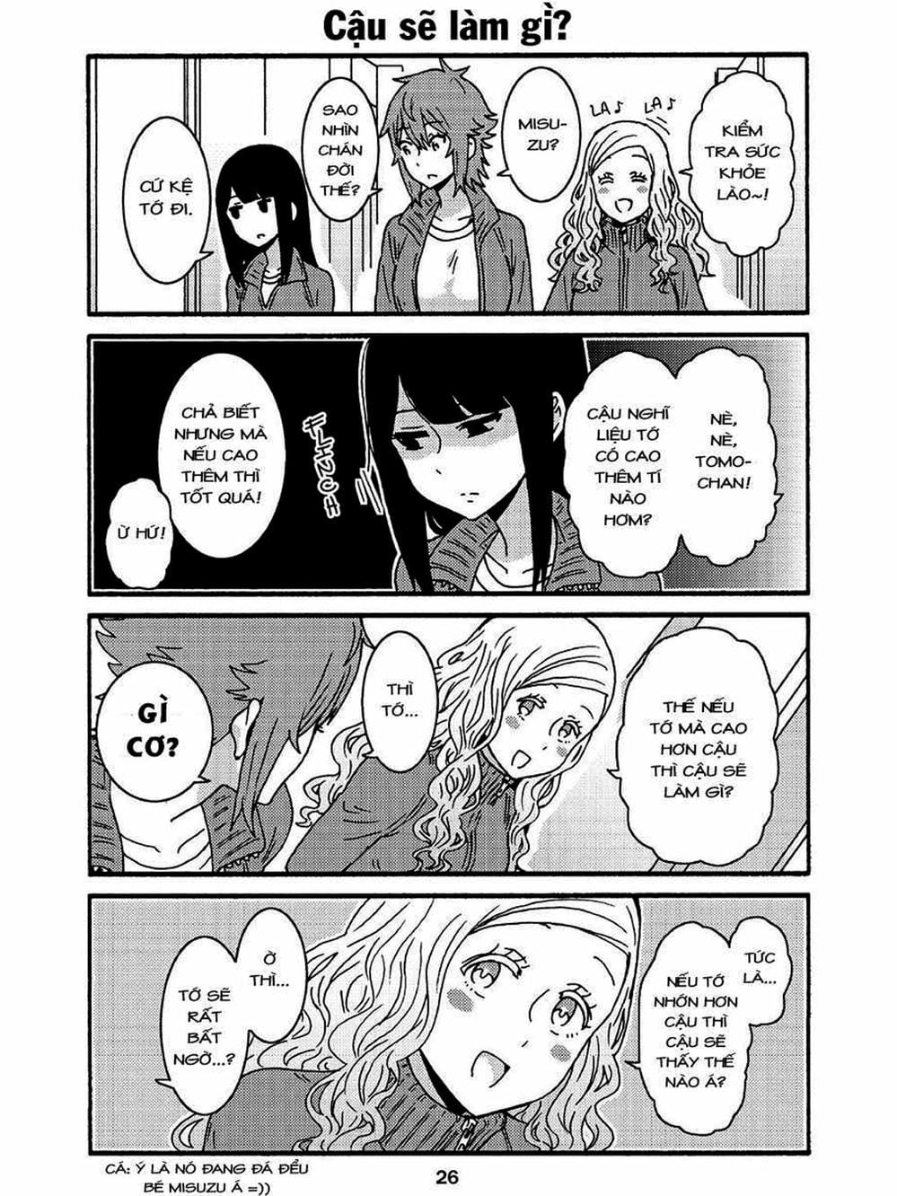 Truyện Tranh Tomo-Chan Là Một Cô Gái! trang 3