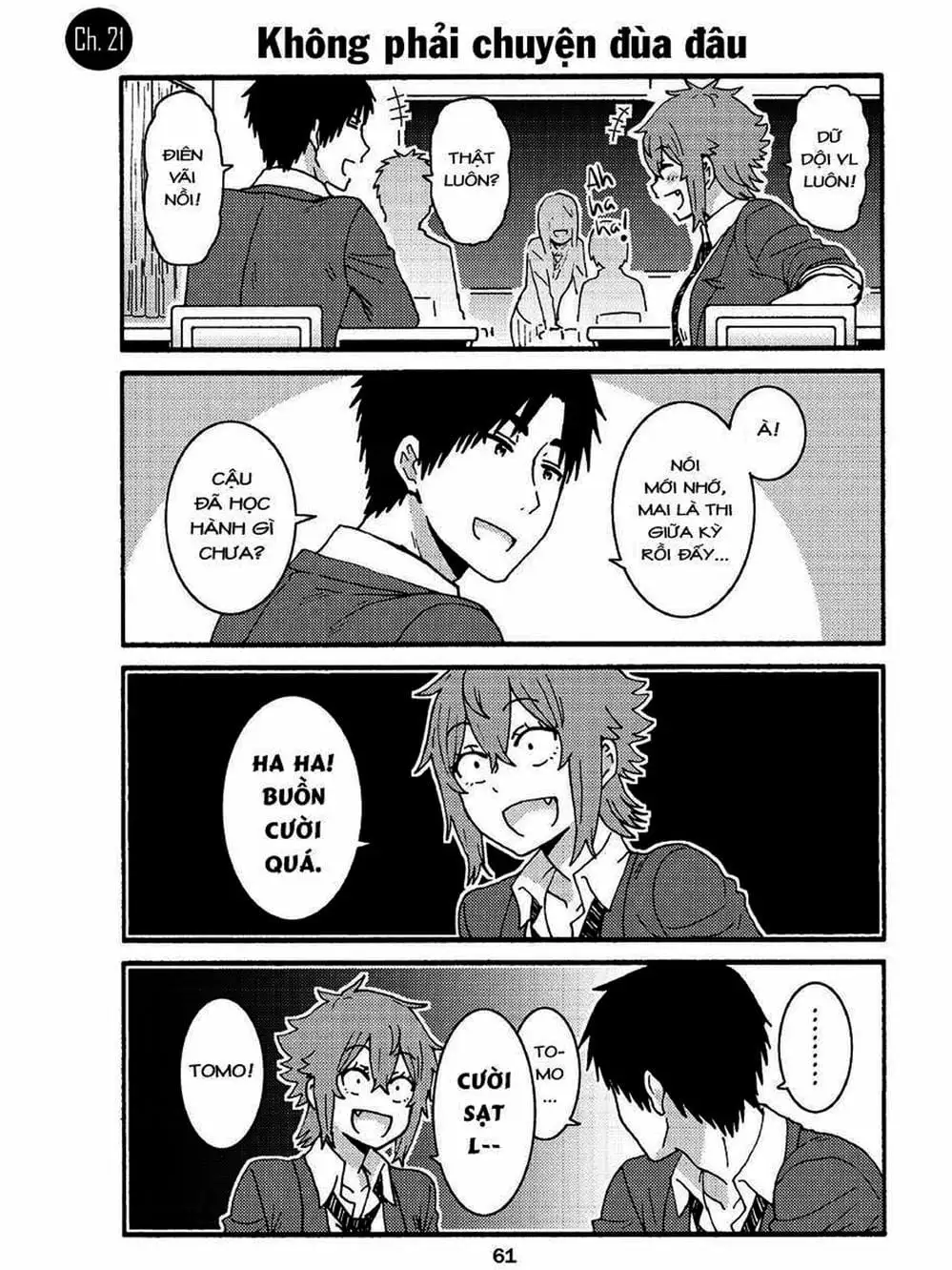 Truyện Tranh Tomo-Chan Là Một Cô Gái! trang 3