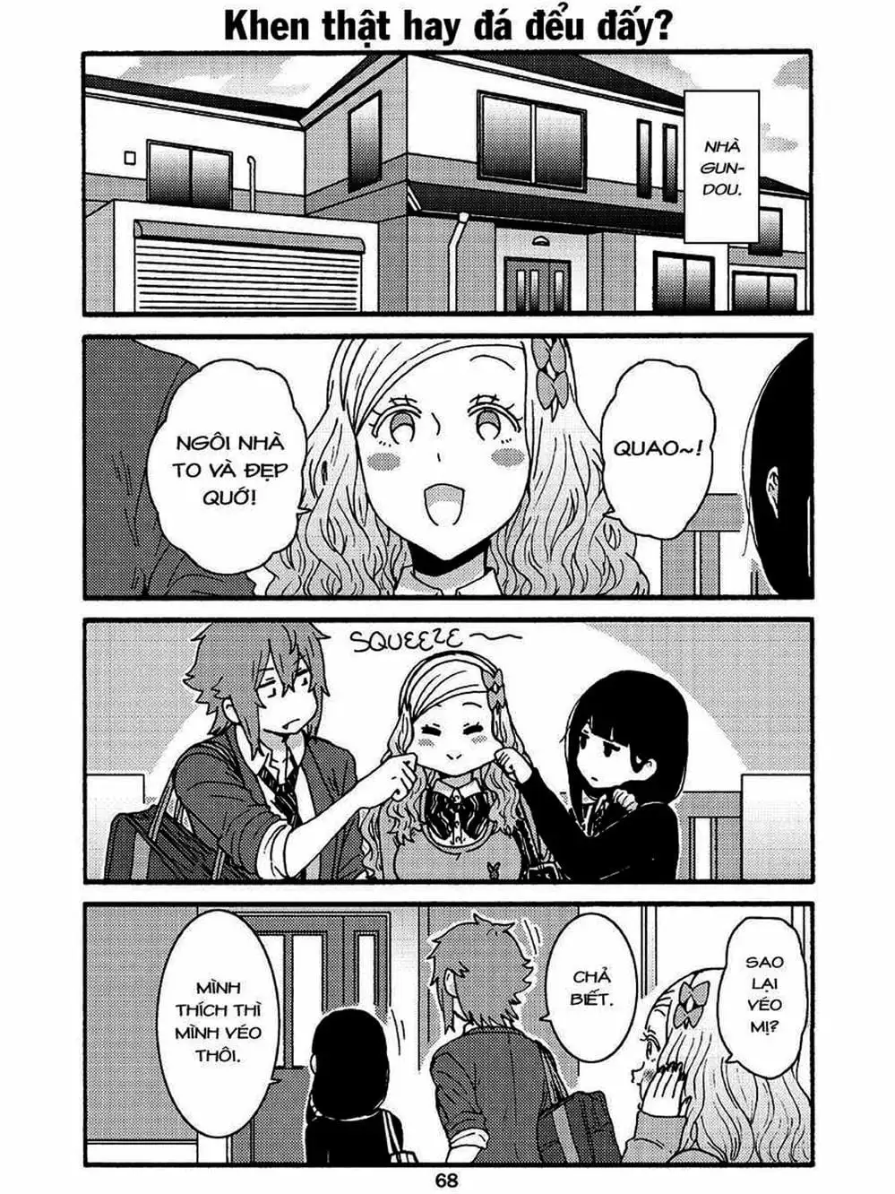 Truyện Tranh Tomo-Chan Là Một Cô Gái! trang 3