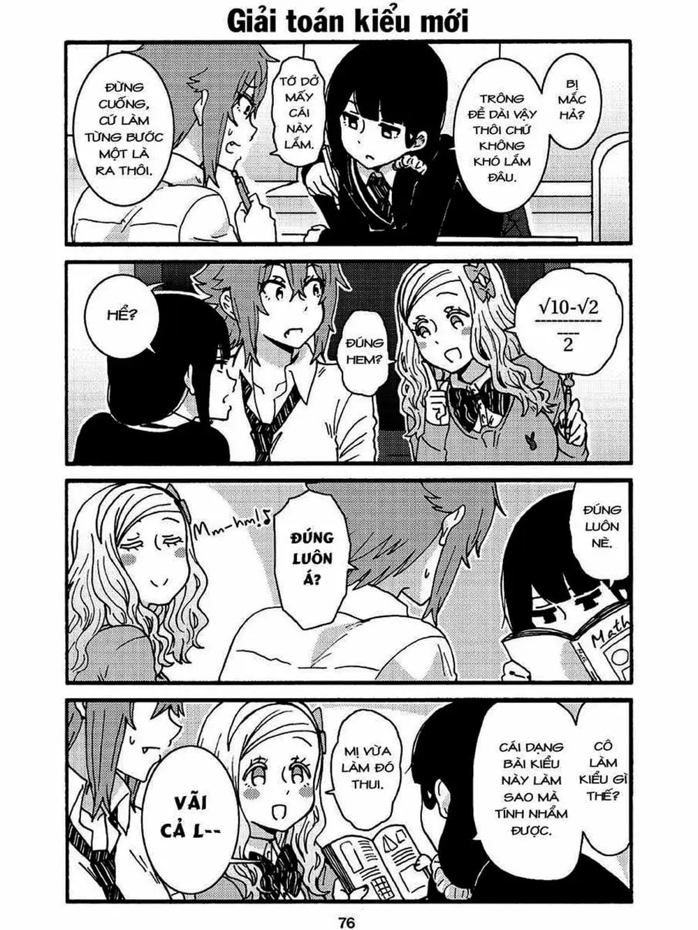 Truyện Tranh Tomo-Chan Là Một Cô Gái! trang 3