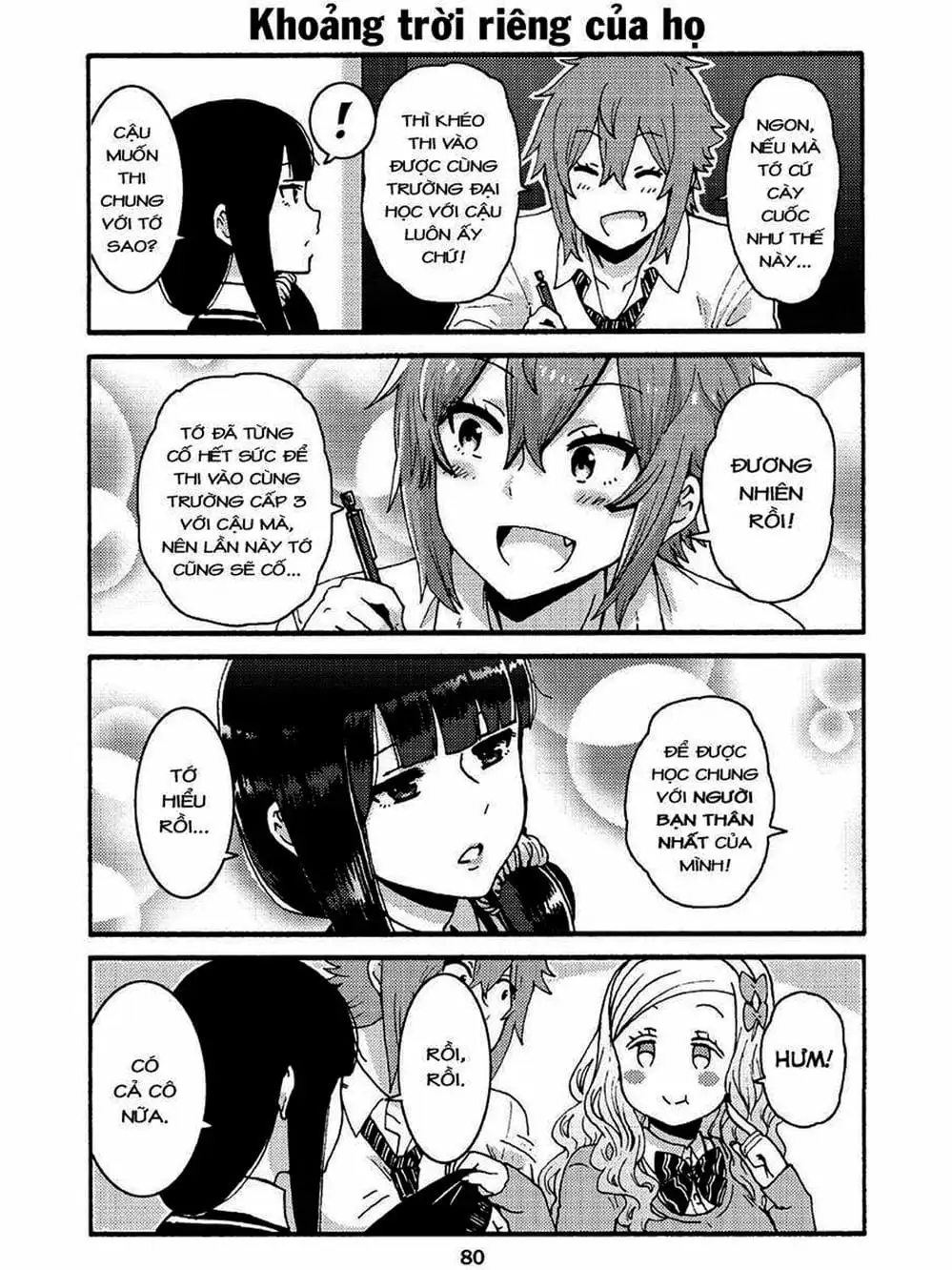 Truyện Tranh Tomo-Chan Là Một Cô Gái! trang 3