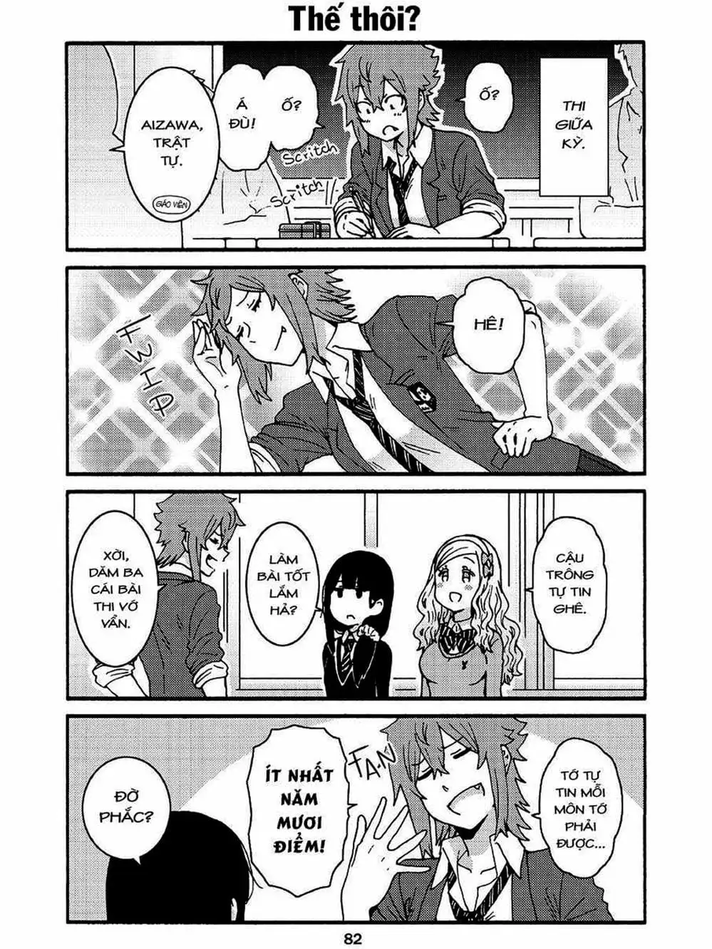 Truyện Tranh Tomo-Chan Là Một Cô Gái! trang 3