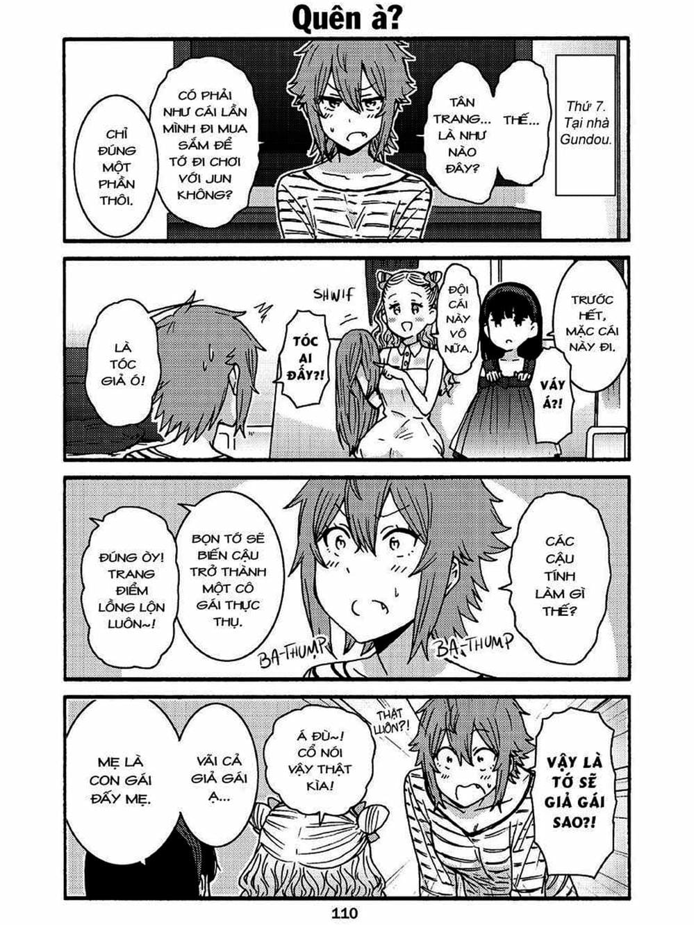 Truyện Tranh Tomo-Chan Là Một Cô Gái! trang 3