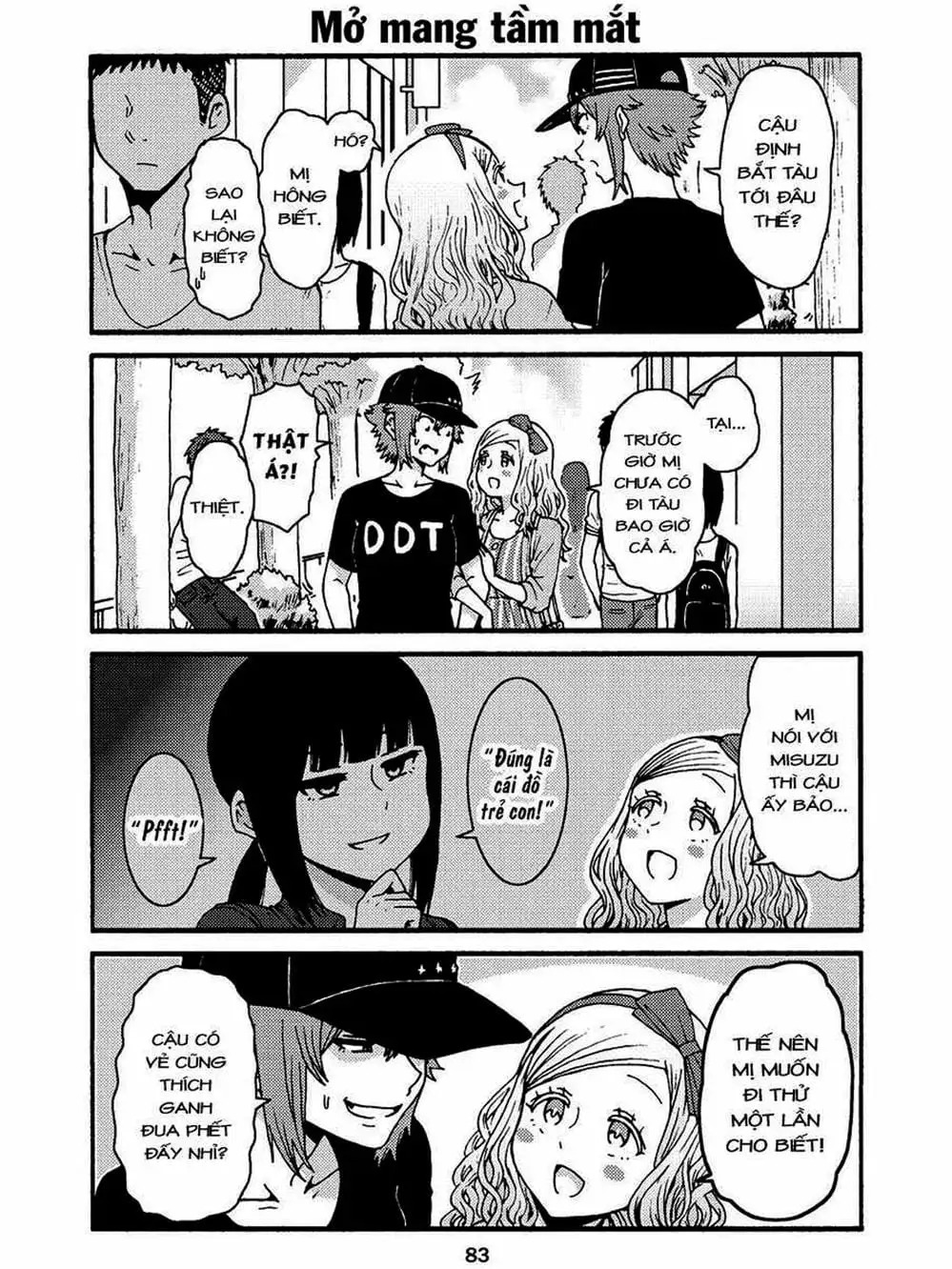 Truyện Tranh Tomo-Chan Là Một Cô Gái! trang 3