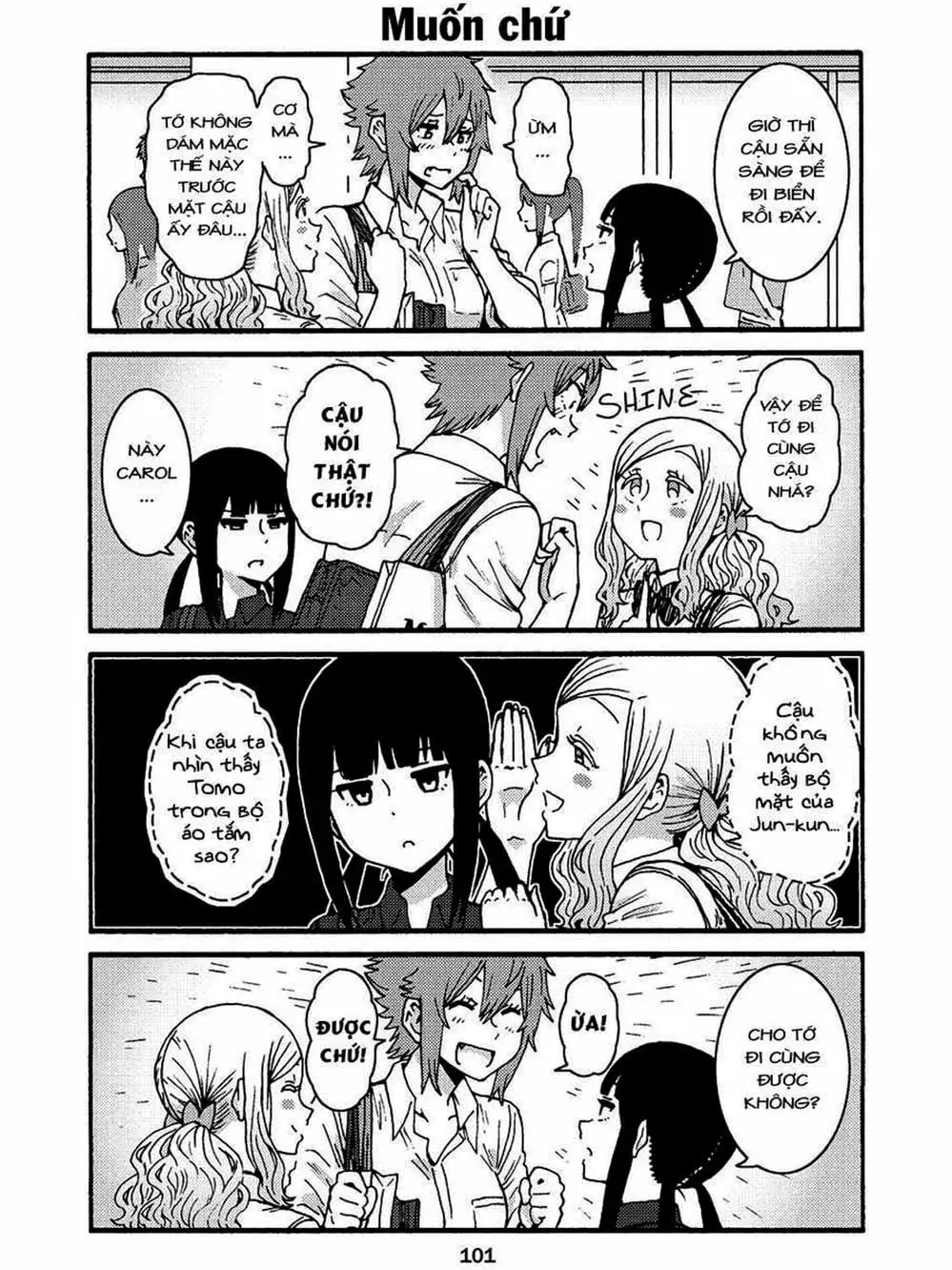 Truyện Tranh Tomo-Chan Là Một Cô Gái! trang 3