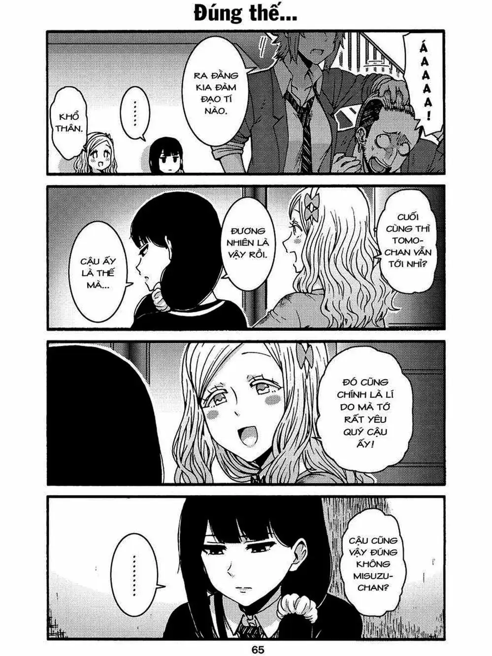 Truyện Tranh Tomo-Chan Là Một Cô Gái! trang 3