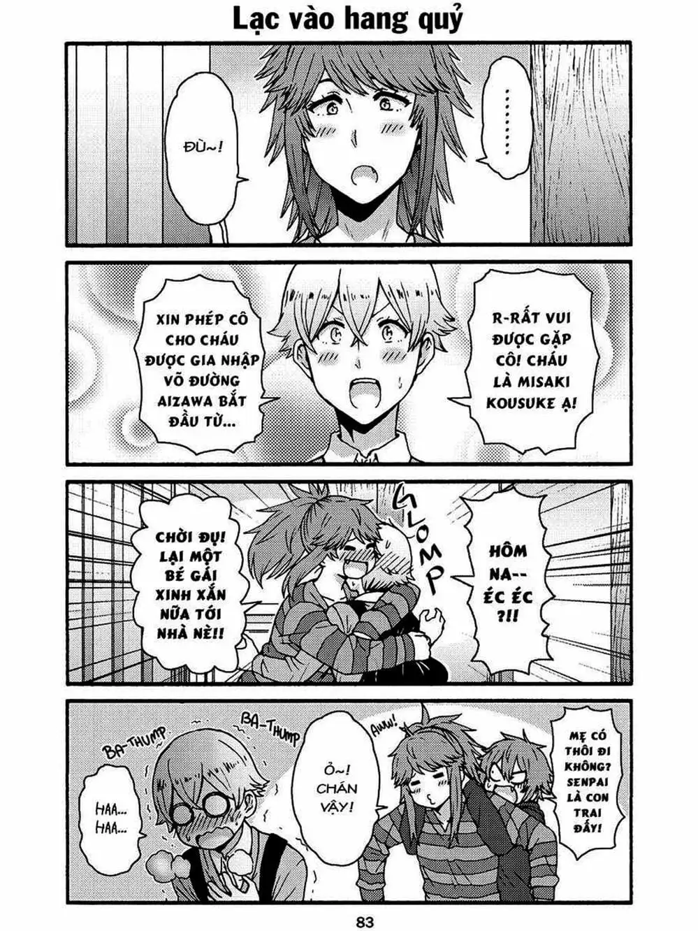 Truyện Tranh Tomo-Chan Là Một Cô Gái! trang 3