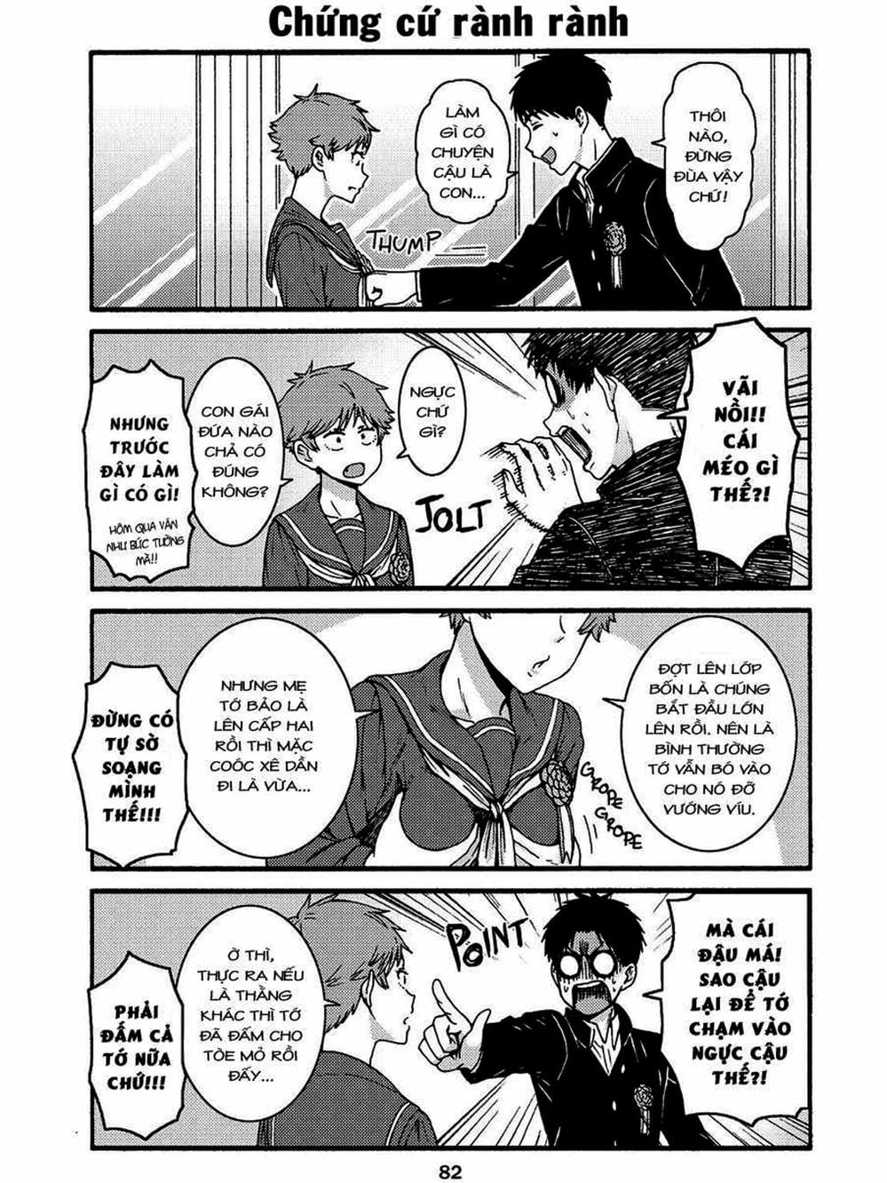 Truyện Tranh Tomo-Chan Là Một Cô Gái! trang 3