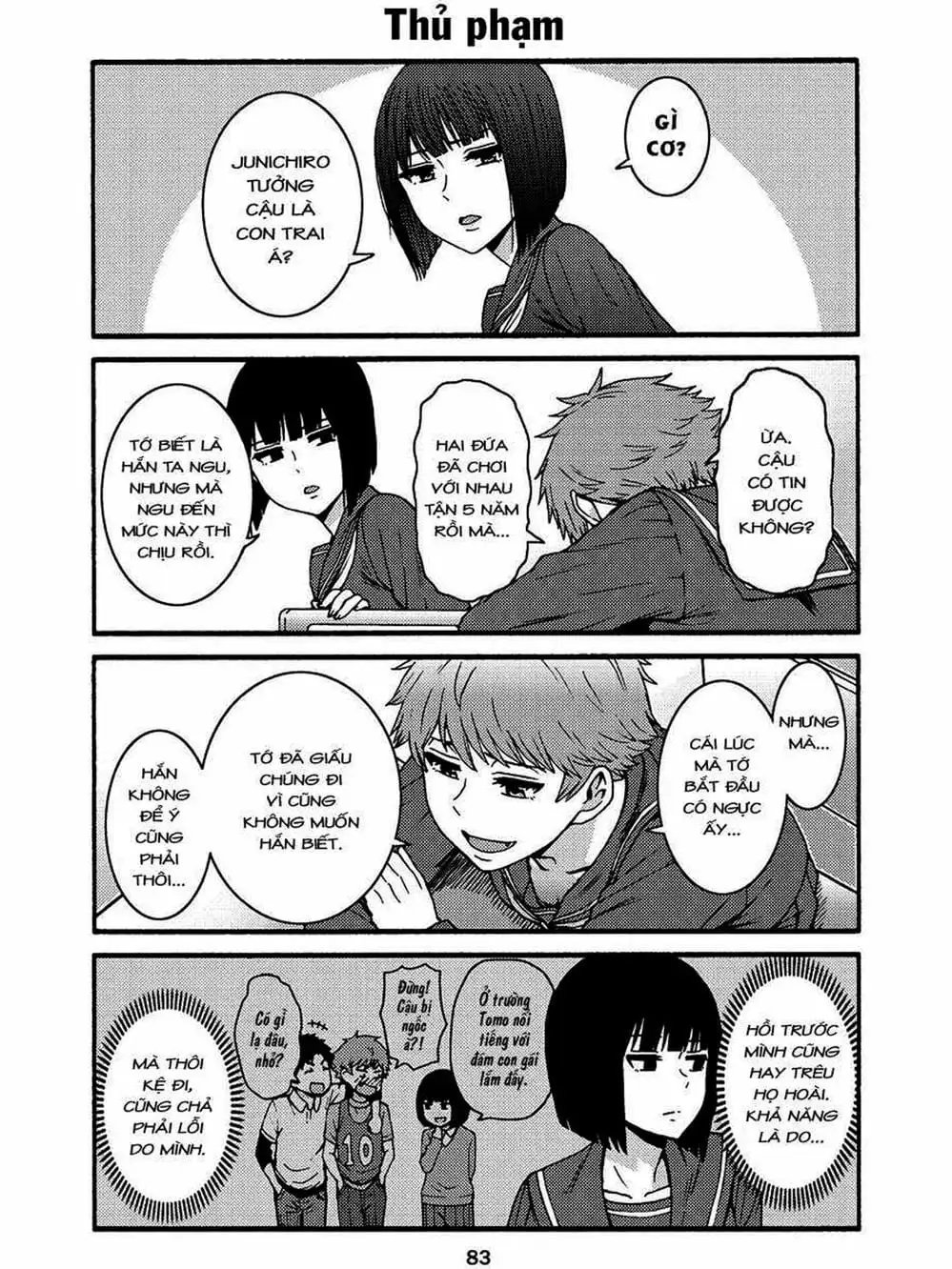 Truyện Tranh Tomo-Chan Là Một Cô Gái! trang 3