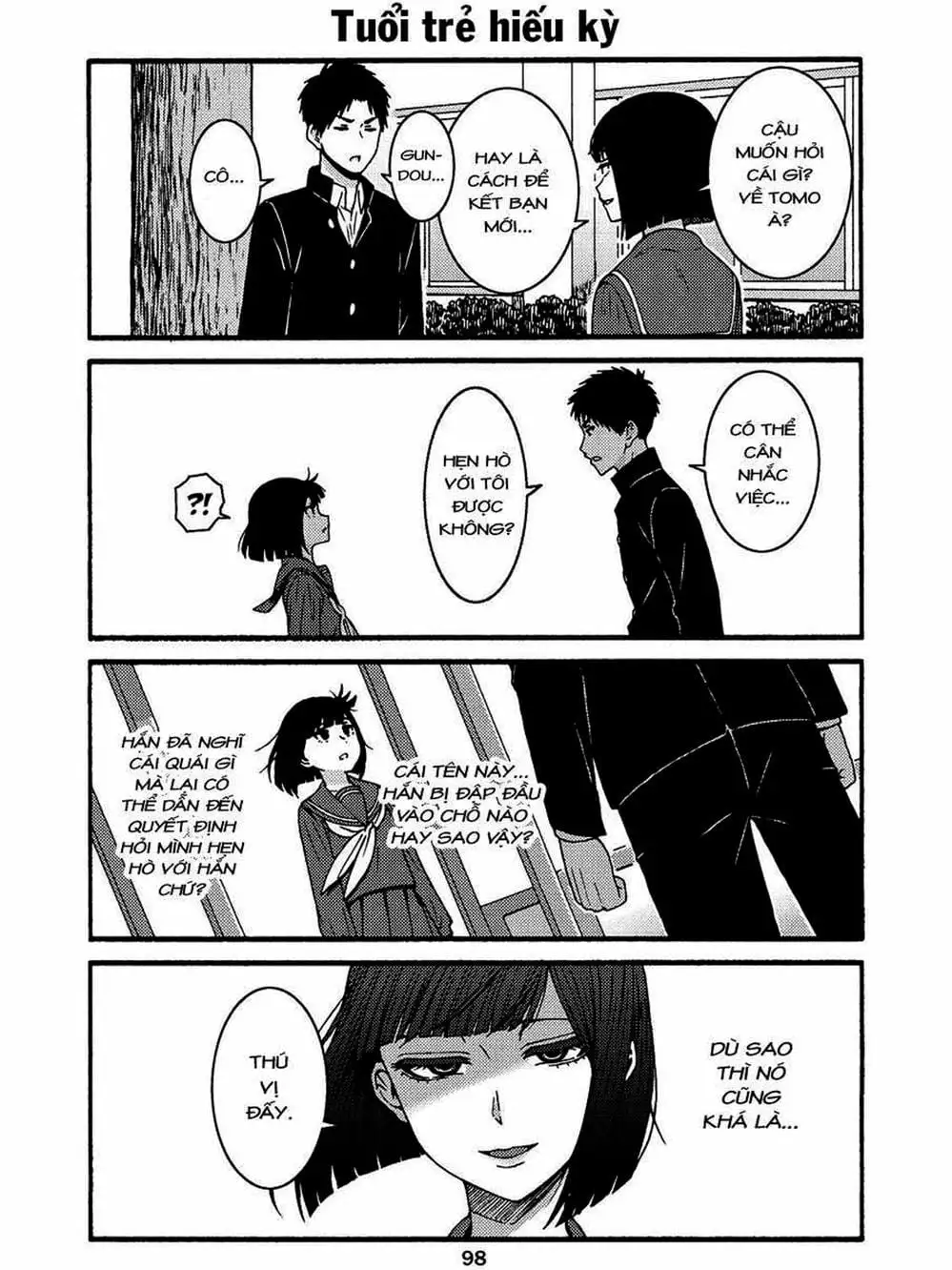 Truyện Tranh Tomo-Chan Là Một Cô Gái! trang 3